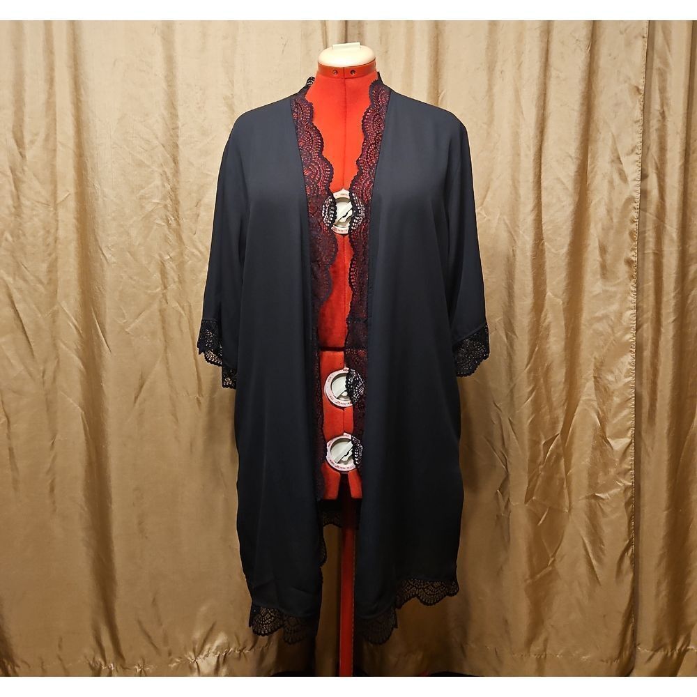 INC International Concepts Kimono-Style Cardigan with Pockets